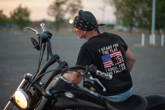 I Stand For The Flag I Kneel For The Fallen T-shirt